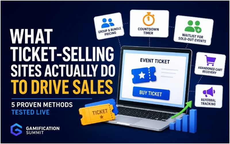 Ticket-selling methods that help drive event sales