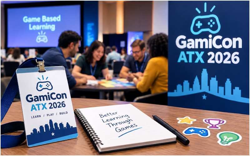 GamiCon ATX 2026 game-based learning conference in Austin